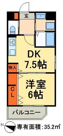 スカイラグーナの物件間取画像
